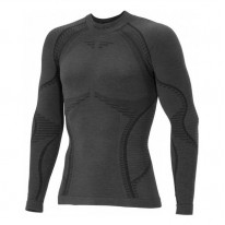 Мужская термофутболка с длинным рукавом Accapi Ergowool, M/L, black